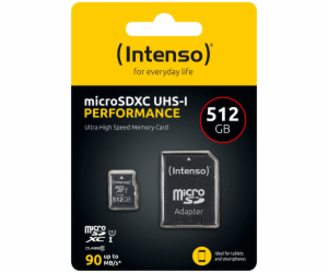 Intenso microSDXC          512GB Class 10 UHS-I U1 Perfor...