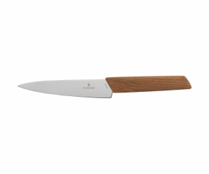 Victorinox Swiss Modern Narrow Knife Walnut Wood 15 cm