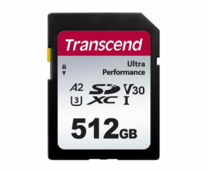 Transcend SDXC 340S        512GB Class 10 UHS-I U3 A2 V30