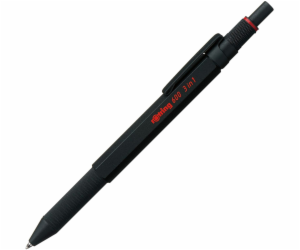 rotring 600 Multipen 3in1 black Fine-lead Pen, Ball Pen b...