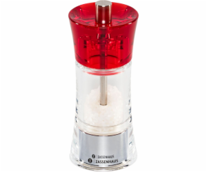 Zassenhaus salt mill AACHEN Acryl, red, 14 cm