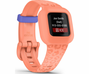 Garmin vivofit jr. 3 Peach Leopard