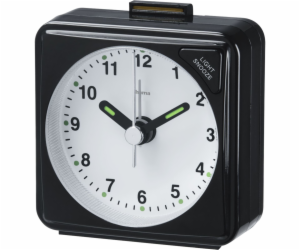 Hama Travel Clock A50, black fluorescent Hand       186329