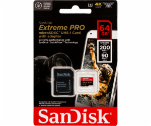 SanDisk microSDXC           64GB extreme Pro A2 C10 V30 U...