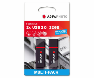 AgfaPhoto USB 3.2 Gen 1     32GB cerná MP2 10570MP2