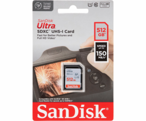 SanDisk Ultra SDXC UHS-I   512GB 150MB/s       SDSDUNC-51...