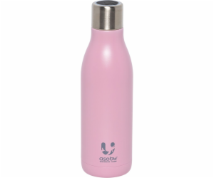 Asobu UV-Light Bottle Pink, 0.5 L