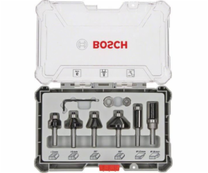 Bosch milling Set Trim&Edging 6tlg., Sada fréz