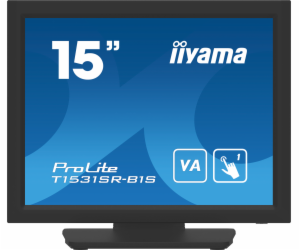 15" iiyama T1531SR-B1S:VA,1024x768,DP,HDMI