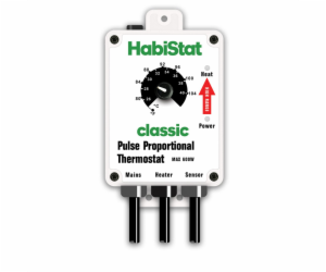 HabiStat pulzní termostat 26 - 40°C (High Range) bílý