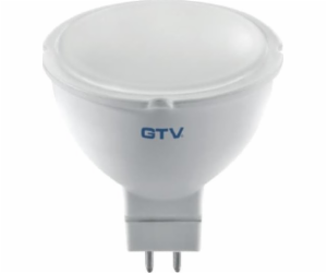 GTV LED žárovka SMD 2835 teplá bílá MR16 6W 12V 120 stupň...