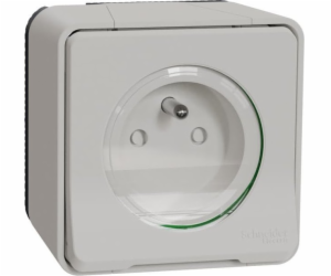 Schneider Electric Mureva Style Socket 2P+PE White Wall39030