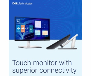 DELL LCD P2424HT - 24"/IPS/LED/FHD/1920x1080/16:9/60Hz/8m...