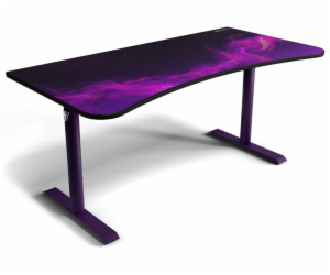 AROZZI herní stůl ARENA Gaming Desk Deep Purple Galaxy