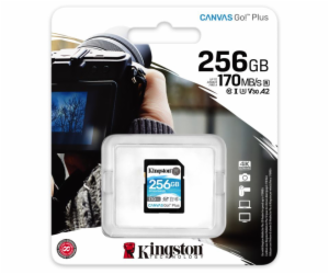 KINGSTON SDXC Canvas GO! Plus 256GB 170MB/s