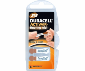 DURACELL Activair 312, Baterie do nač. přístrojů