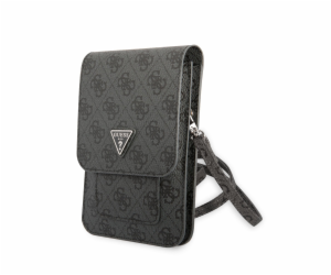 Guess PU 4G Triangle Logo Phone Bag Black Guess prémiový ...