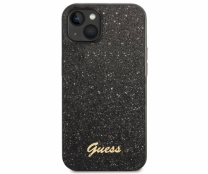 Guess PC/TPU Glitter Flakes Metal Logo Zadní Kryt pro iPh...