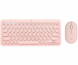 Logitech Pebble 2 Combo - TONAL ROSE - US INT L - 2.4GHZ/...