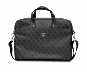 Guess 4G PU Triangle Logo Computer Bag 15/16" Black Luxus...