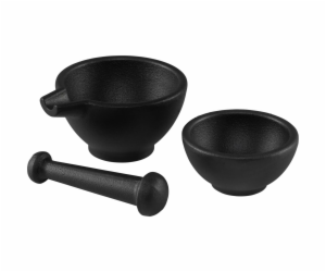 Zassenhaus Mortar Set 3pcs. Cast Iron