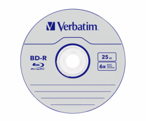 VERBATIM BD-R SL DataLife 25GB, 6x, jewel case 5ks