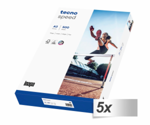 5x 500 Blatt tecno speed A 3 Universalpapier 80 g weiß