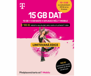 T-mobile Předplacená karta 15GB