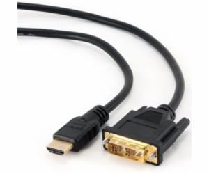 Gembird propojovací kabel HDMI M/M - DVI M/M 1,8m