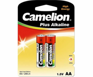 CAMELION Baterie alkalické PLUS AA 2ks LR06