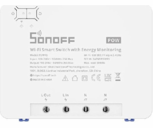 SONOFF POW R3, eWeLink Přepínač s měřením spo.