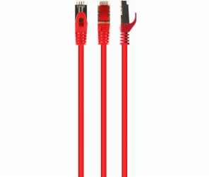 PATCH KABEL S/FTP cat.6a LSZH 10m red