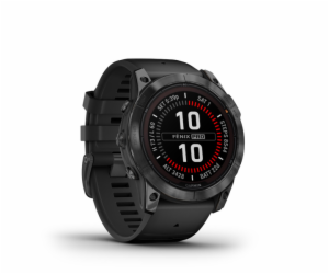 GARMIN Fénix 7X Pro, Salate, Solar, Black Band