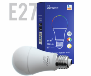 SONOFF B05-BL, eWeLink Smart Žárovka E27, RGB