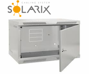 SOLARIX Nástěnný rozvaděč SENSA 18U 400mm, plech