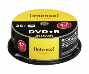 INTENSO DVD+R Cake Case 4,7GB 25ks