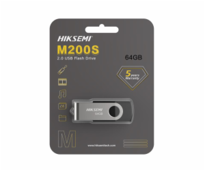 HIKSEMI HS-USB-M200S, USB Klíč, 64GB, str/čer