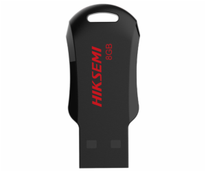 HIKSEMI HS-USB-M200R, USB Klíč, 8GB, čer/čer