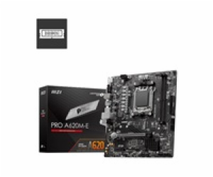 MSI PRO A620M-E / AMD A620 / AM5 / 2x DDR5 / M.2 / HDMI /...