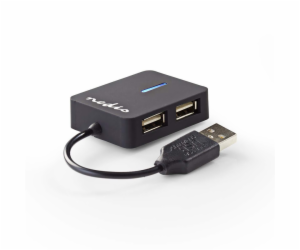 Nedis CCGB61250BK01 - USB hub| USB-A Zástrčka | 3x USB A ...