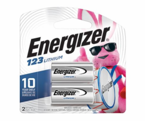 ENERGIZER 123, Baterie, 3V, CR123, 2ks