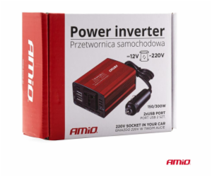 AMIO PI01, Měnič napjatá, 12V/230V, 150W/300W