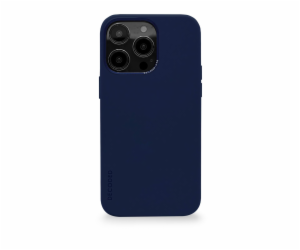 Decoded AntiMicrobial Silicone Backcover iP 14 Pro Navy P...