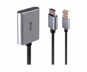 Lindy Video Converter - USB -C - Šédá