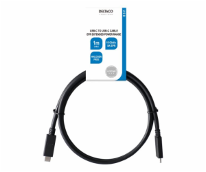 DELTACO kabel USB 3.2 Gen2 Typ C na Typ C 1m