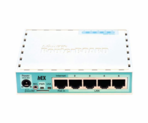 MIKROTIK Gigabitový 5-portový router RB750Gr3