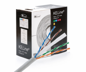 KELINE Kabel UTP 4x2x0,54 CAT6 305m LSOH, Dca