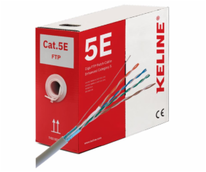 KELINE Kabel FTP(F/UTP) 5E 125 MHz 305m