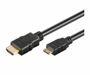 PremiumCord Kabel HDMI A - HDMI mini C, 2m