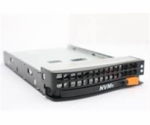 SUPERMICRO Black gen-5 3.5-to-2.5 NVMe drive tray, Orange...